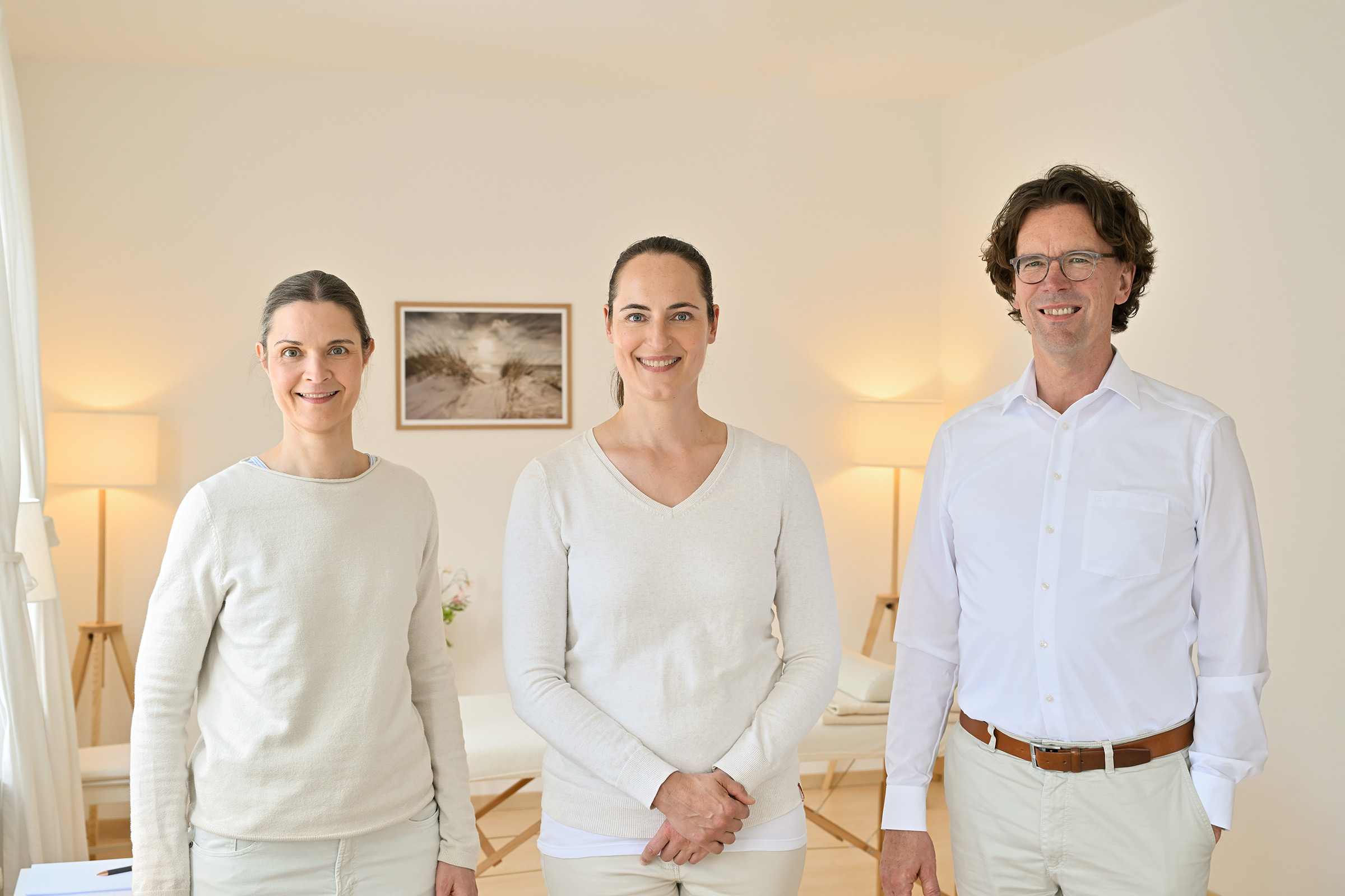 Team der Feinstoffpraxis bei der Beratung